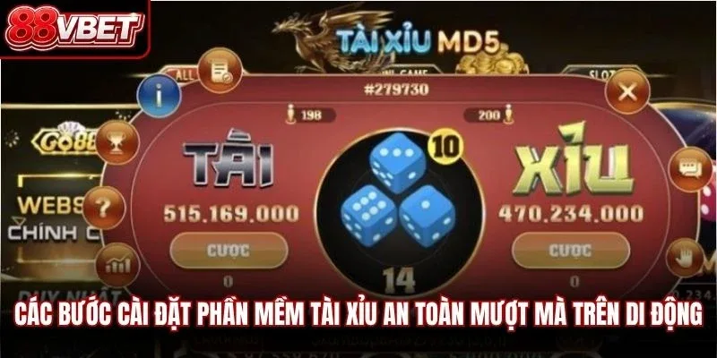 Các bước cài đặt phần mềm tài xỉu an toàn mượt mà trên di động